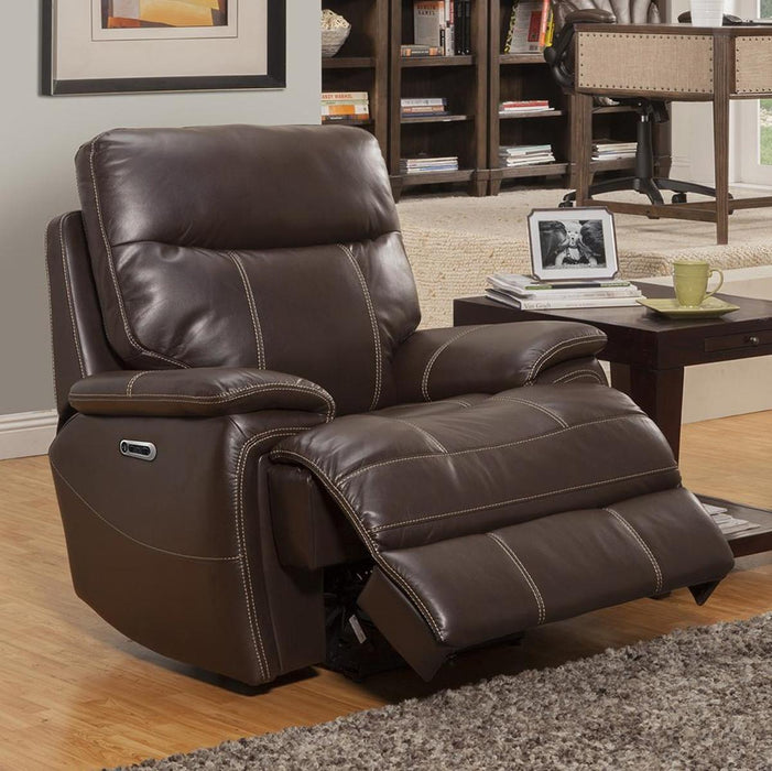 Parker House Dylan Power Recliner in Mahogany - Furniture Max (Falls Church,VA) *