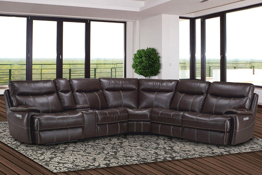 Parker House Dylan Corner Wedge in Mahogany - Furniture Max (Falls Church,VA) *