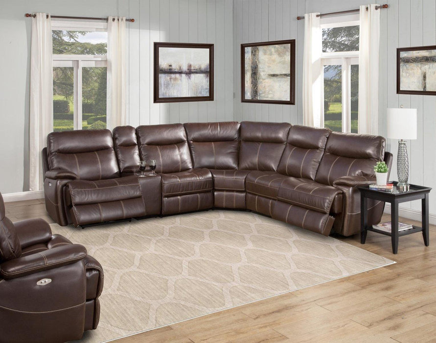 Parker House Dylan Power Recliner in Mahogany - Furniture Max (Falls Church,VA) *