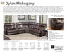 Parker House Dylan Manual Armless Recliner in Mahogany - Furniture Max (Falls Church,VA) *