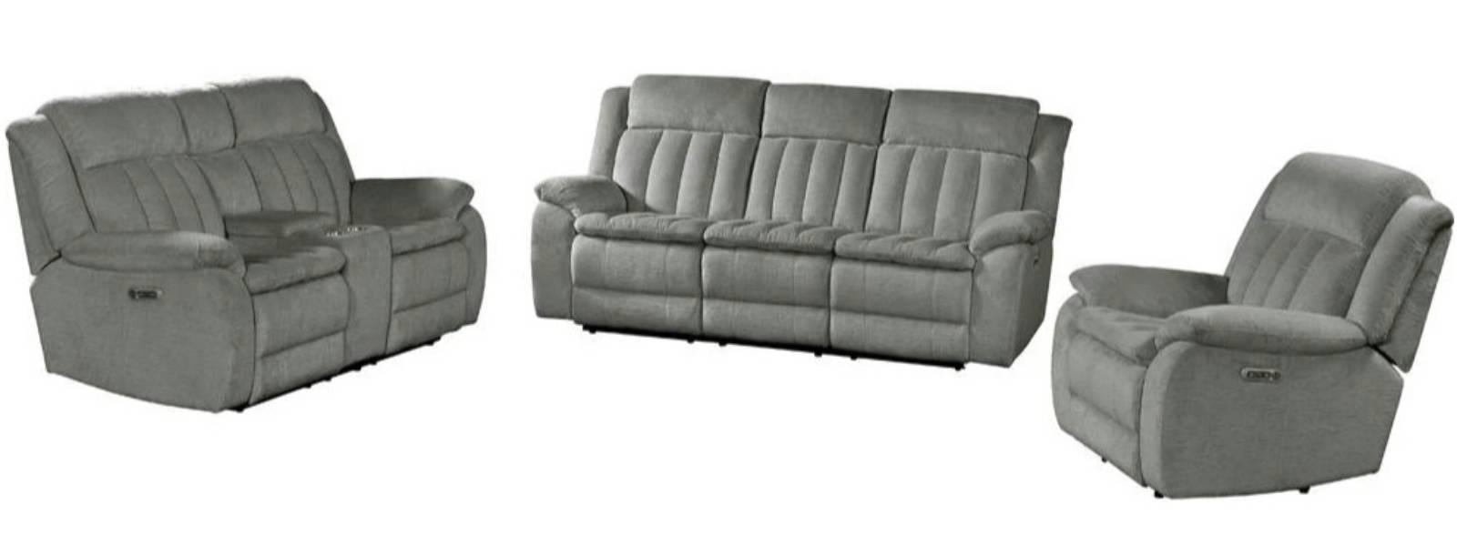 Parker House Furniture Cuddler Power Recliner in Laurel Dove - Furniture Max (Falls Church,VA) *