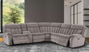 Parker House Furniture Cuddler Entertainment Console in Laurel Dove - Furniture Max (Falls Church,VA) *