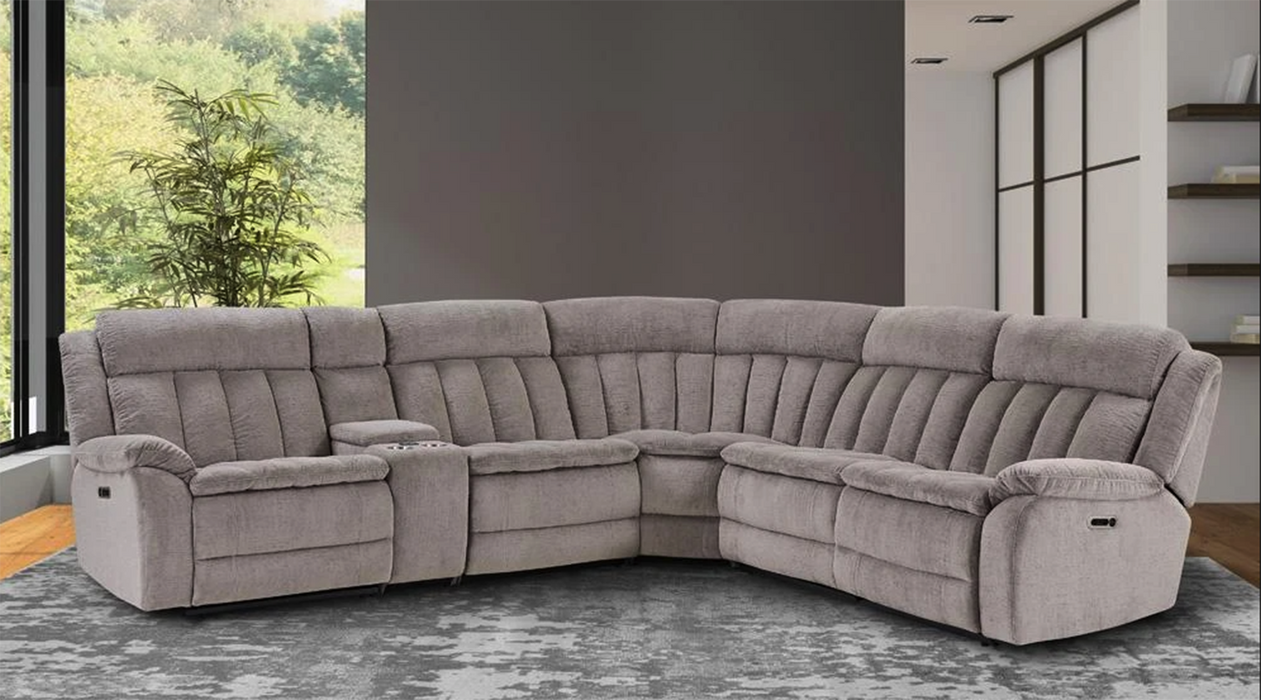 Parker House Furniture Cuddler Corner Wedge in Laurel Dove - Furniture Max (Falls Church,VA) *