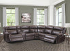 Parker House Furniture Eclipse Power Left Arm Facing Recliner in Florence Brown - Furniture Max (Falls Church,VA) *