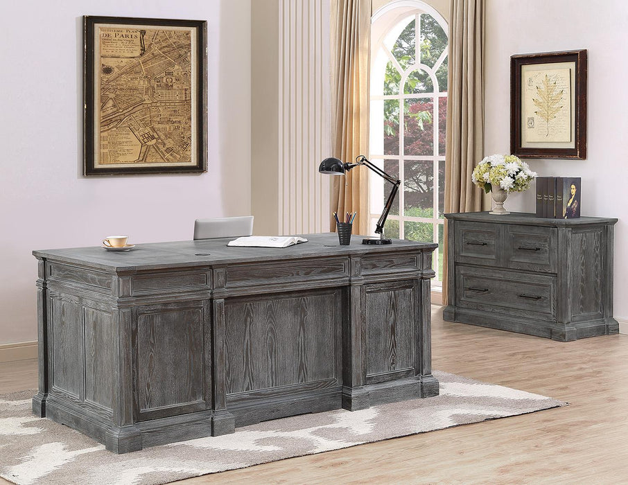 Parker House Gramercy Park Lateral File in Vintage Burnished Smoke - Furniture Max (Falls Church,VA) *