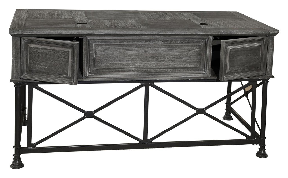 Parker House Gramercy Park Writing Desk in Vintage Burnished Smoke - Furniture Max (Falls Church,VA) *
