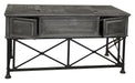 Parker House Gramercy Park Writing Desk in Vintage Burnished Smoke - Furniture Max (Falls Church,VA) *