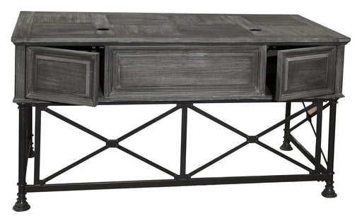 Parker House Gramercy Park Writing Desk in Vintage Burnished Smoke - Furniture Max (Falls Church,VA) *