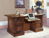 Parker House Huntington Double Pedestal Executive Desk in Vintage Pecan - Furniture Max (Falls Church,VA) *