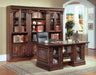 Parker House Huntington Double Pedestal Executive Desk in Vintage Pecan - Furniture Max (Falls Church,VA) *