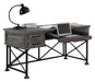 Parker House Gramercy Park Writing Desk in Vintage Burnished Smoke - Furniture Max (Falls Church,VA) *