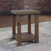 Parker House Lapaz Chairside Table in Rustic Worn Pine - Furniture Max (Falls Church,VA) *