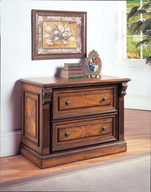 Parker House Huntington Two Drawer Lateral File in Vintage Pecan - Furniture Max (Falls Church,VA) *