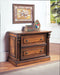 Parker House Huntington Two Drawer Lateral File in Vintage Pecan - Furniture Max (Falls Church,VA) *