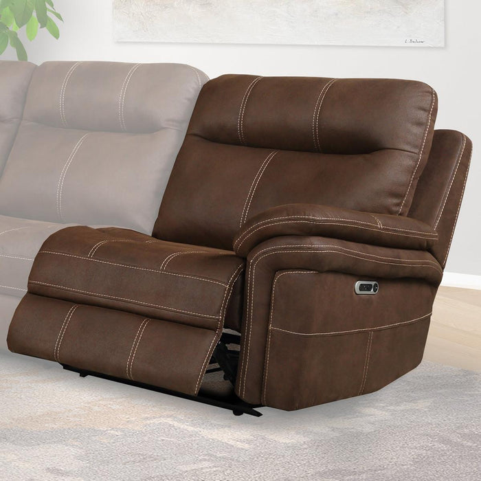 Parker House Mason Power Right Arm Facing Recliner in Dark Kahlua - Furniture Max (Falls Church,VA) *
