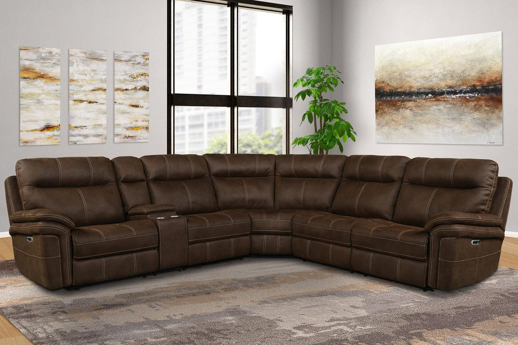 Parker House Mason Entertainment Console in Dark Kahlua - Furniture Max (Falls Church,VA) *