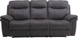 Parker House Mason Sofa Dual Reclining Power with USB Charging Port and Power Headrest in Charcoal - Furniture Max (Falls Church,VA) *