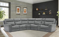Parker House Mason LAF Chair Recliner Power with USB and Power Headrest in Carbon - Furniture Max (Falls Church,VA) *