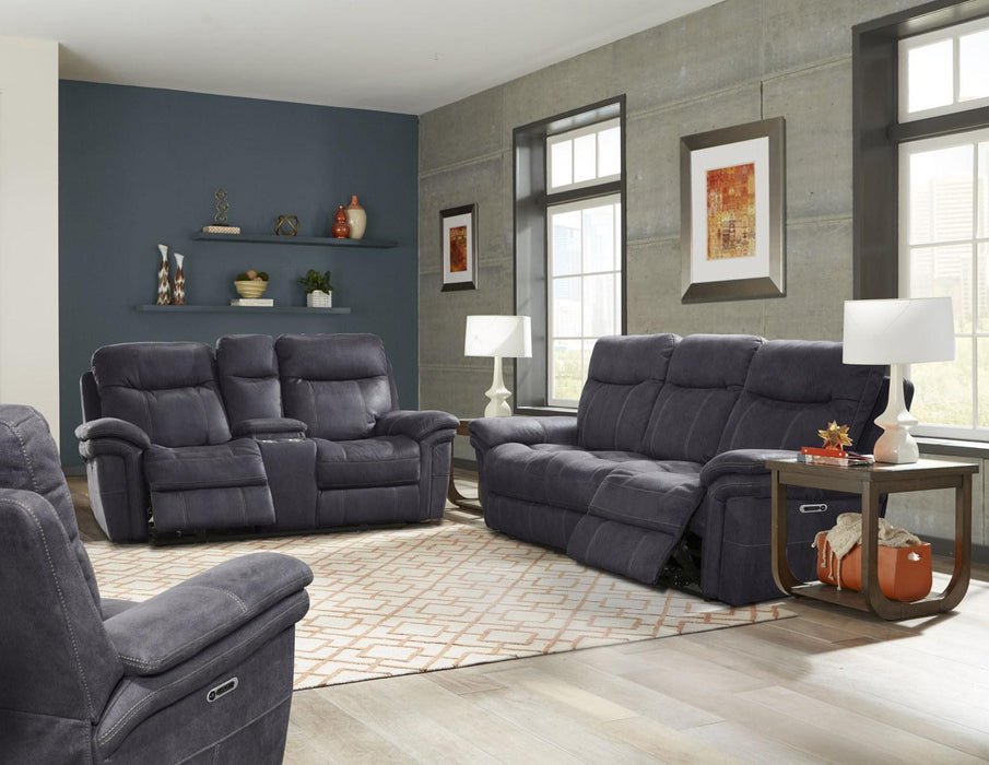 Parker House Mason Sofa Dual Reclining Power with USB Charging Port and Power Headrest in Charcoal - Furniture Max (Falls Church,VA) *