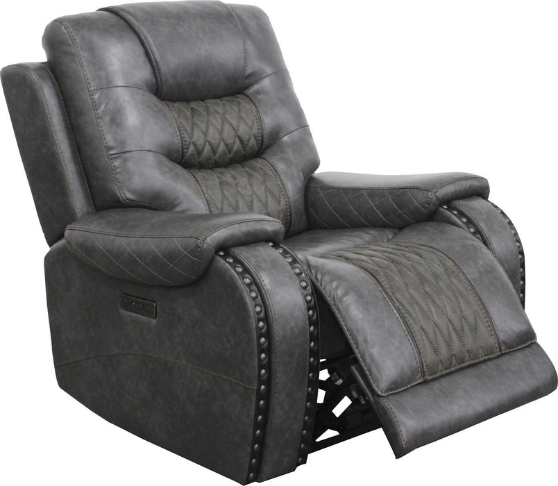 Parker House Outlaw Power Recliner in Stallion - Furniture Max (Falls Church,VA) *
