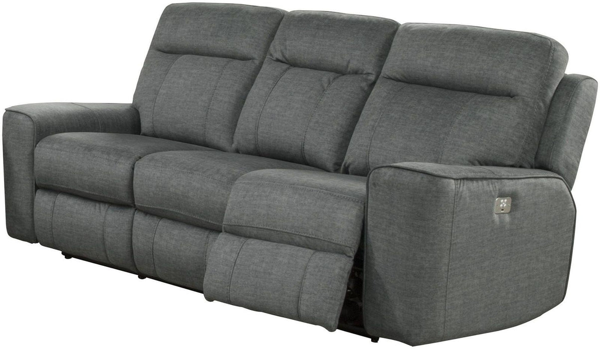 Parker House Parthenon Sofa Dual Power with USB and Power Headrest in Titanium - Furniture Max (Falls Church,VA) *