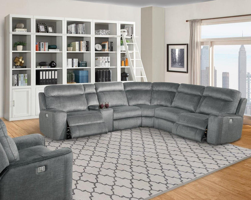 Parker House Parthenon Corner Wedge in Titanium - Furniture Max (Falls Church,VA) *