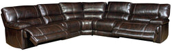 Parker House Pegasus 5pc Power Recliner Sectional in Nutmeg - Furniture Max (Falls Church,VA) *