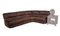 Parker House Pegasus 4pc Power Recliner Sectional in Dark Kahlua - Furniture Max (Falls Church,VA) *