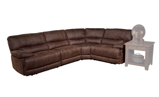Parker House Pegasus 4pc Power Recliner Sectional in Dark Kahlua - Furniture Max (Falls Church,VA) *