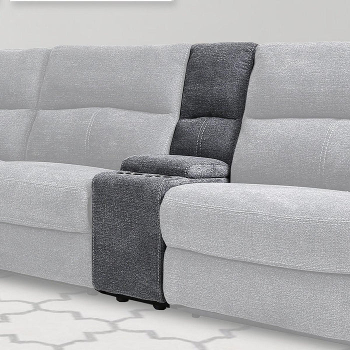 Parker House Polaris Entertainment Console in Bizmark Grey - Furniture Max (Falls Church,VA) *