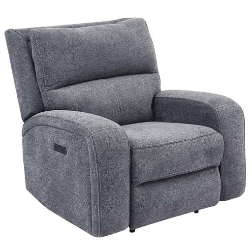 Parker House Polaris Power Chair in Bizmark Grey - Furniture Max (Falls Church,VA) *