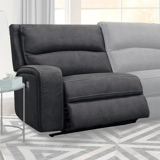 Parker House Polaris Power Left Arm Facing Recliner in Slate - Furniture Max (Falls Church,VA) *