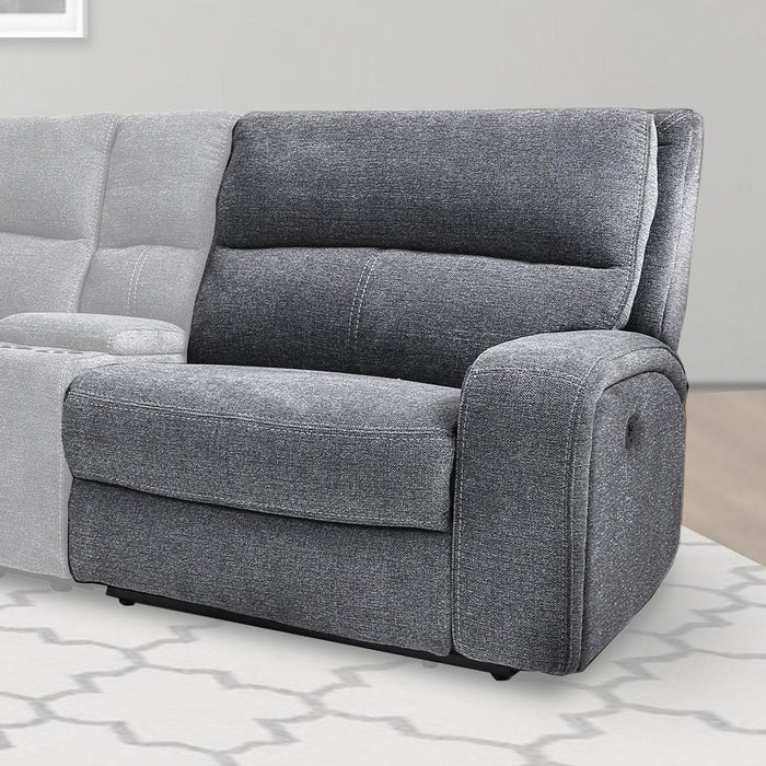 Parker House Polaris Power Right Arm Facing Recliner in Bizmark Grey - Furniture Max (Falls Church,VA) *