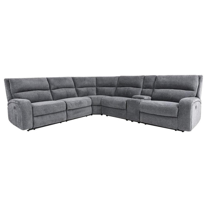 Parker House Polaris Armless Chair in Bizmark Grey - Furniture Max (Falls Church,VA) *