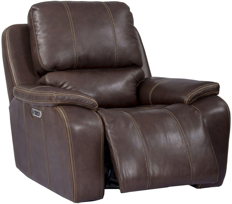 Parker House Potter Recliner PWR w/ USB & PWR Headrest in Walnut - Furniture Max (Falls Church,VA) *