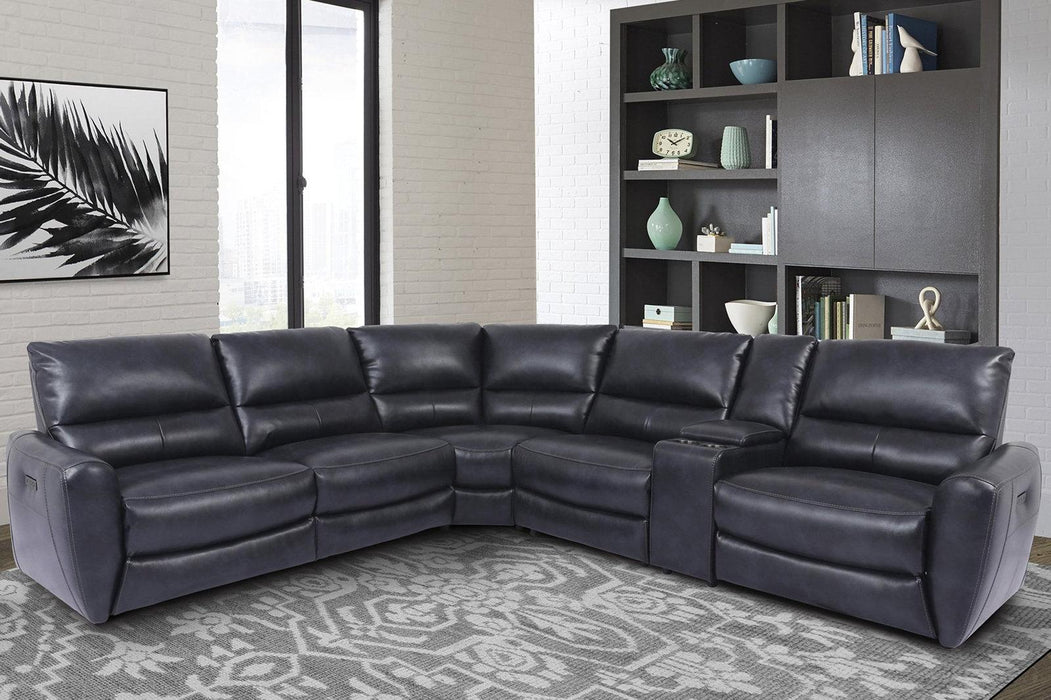 Parker House Samson Entertainment Console in Banner Navy - Furniture Max (Falls Church,VA) *
