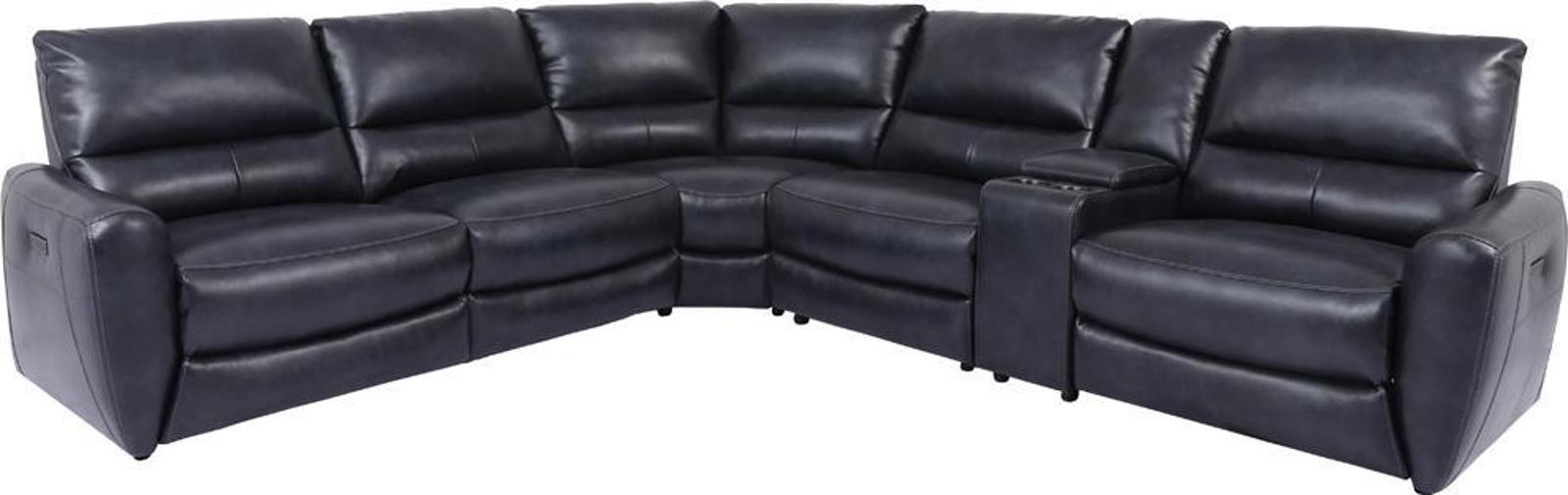 Parker House Samson Power Left Arm Facing Recliner in Banner Navy - Furniture Max (Falls Church,VA) *