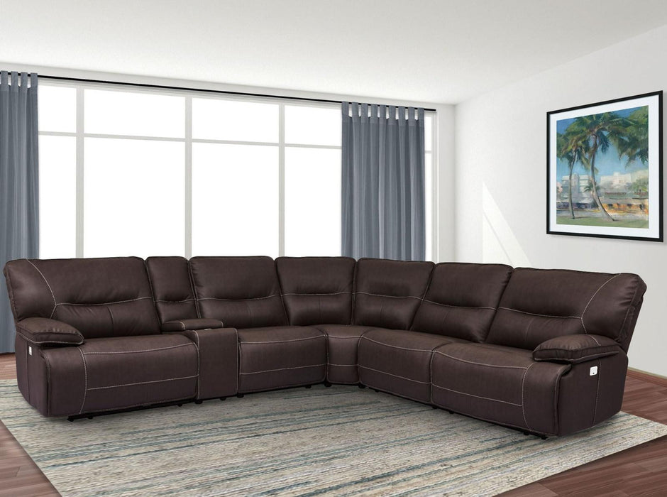 Parker House Spartacus Armless Chair in Chocolate - Furniture Max (Falls Church,VA) *