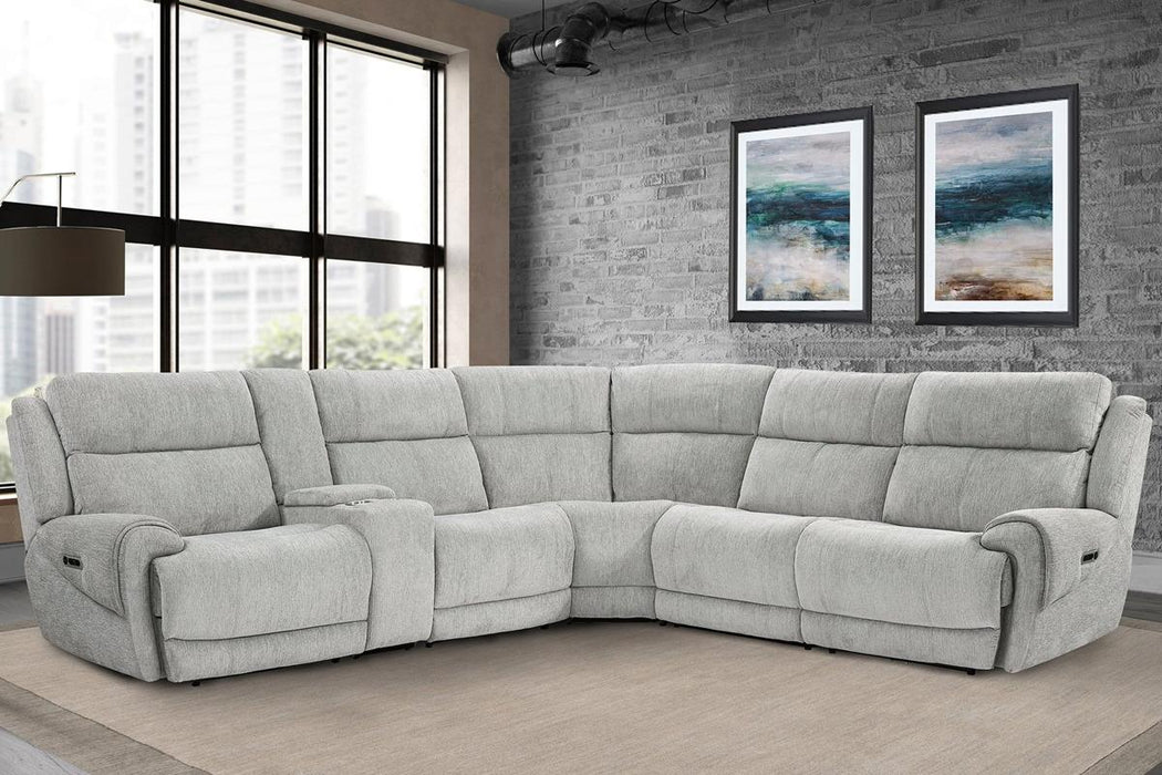 Parker House Spencer Power Left Arm Facing Recliner in Tide Pebble - Furniture Max (Falls Church,VA) *