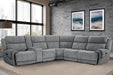 Parker House Spencer Armless Chair in Tide Graphite - Furniture Max (Falls Church,VA) *