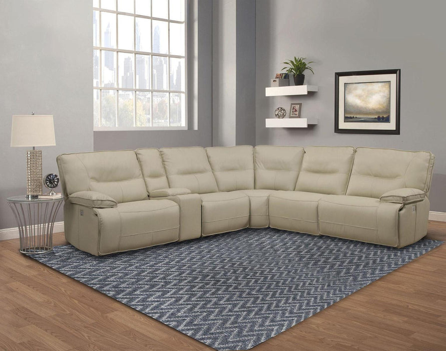 Parker House Spartacus Armless Recliner in Oyster - Furniture Max (Falls Church,VA) *