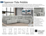 Parker House Spencer Power Left Arm Facing Recliner in Tide Pebble - Furniture Max (Falls Church,VA) *