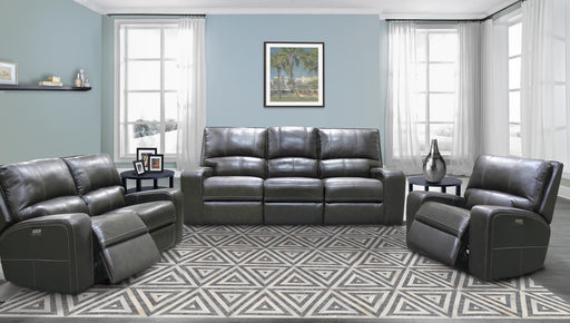 Parker House Swift Loveseat Dual PWR Reclining w/USB & PWR Headrest in Twilight - Furniture Max (Falls Church,VA) *
