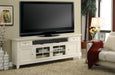 Parker House Tidewater 84" TV Console in Vintage White - Furniture Max (Falls Church,VA) *