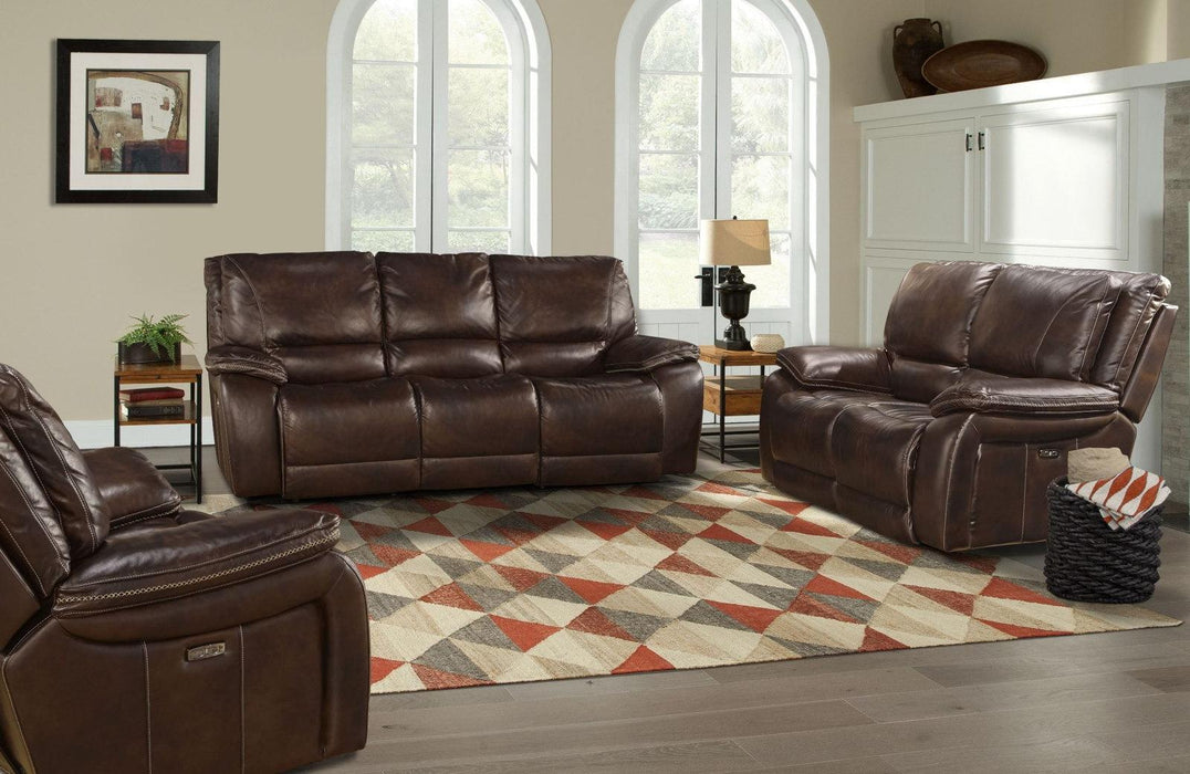 Parker House Vail Loveseat Dual PWR Reclining w/USB & PWR Headrest in Burnt Sienna - Furniture Max (Falls Church,VA) *