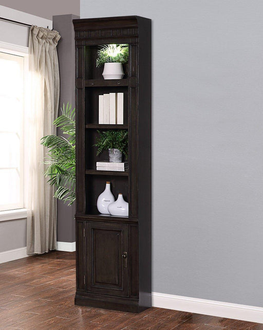 Parker House Washington Heights 22" Open Top Bookcase in Washed Charcoal - Furniture Max (Falls Church,VA) *