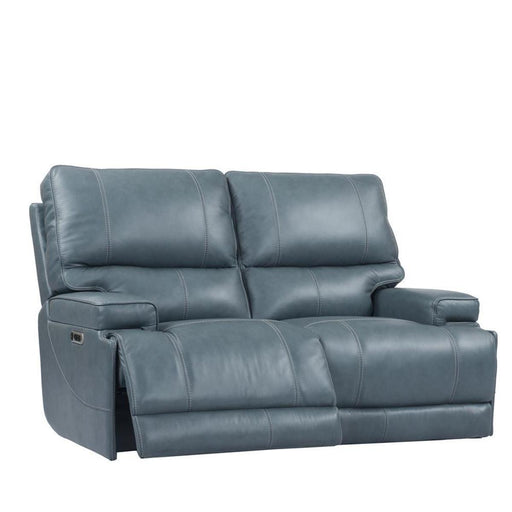 Parker House Whitman Power Cordless Loveseat in Verona Azure - Furniture Max (Falls Church,VA) *