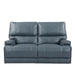 Parker House Whitman Power Cordless Loveseat in Verona Azure - Furniture Max (Falls Church,VA) *
