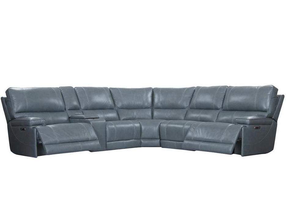 Parker House Whitman Power Cordless Left Arm Facing Recliner in Verona Azure - Furniture Max (Falls Church,VA) *