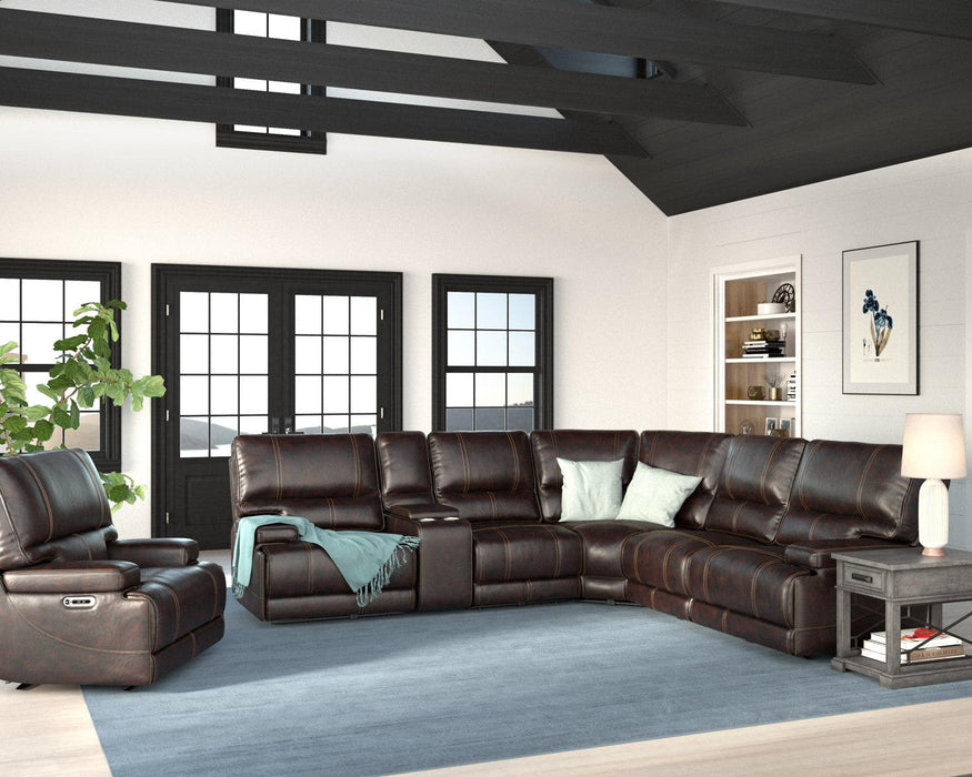 Parker House Whitman Cordless Armless Chair in Verona Coffee - Furniture Max (Falls Church,VA) *